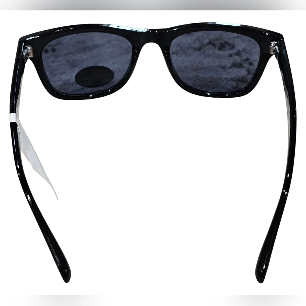 Fossil Women's Black Gloss Wayfarer Sunglasses. New! - Picture 5 of 6